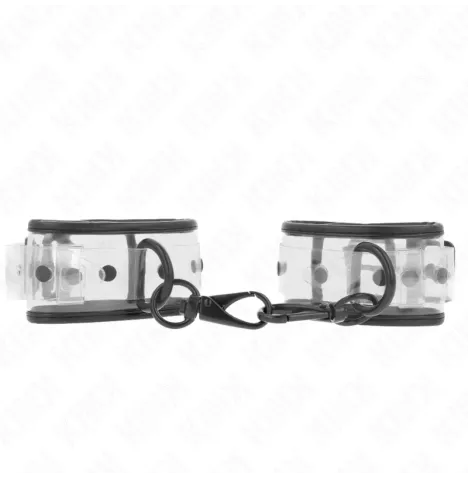 KINK - TRANSPARENT HANDGELENKMANSCHETTEN VERSTELLBAR 18-30 CM X 5,5 CM